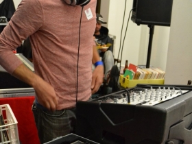 WMSE DJs serenaded Food Slammers