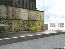 Vegetated Wall Plan for Kinn Hotel