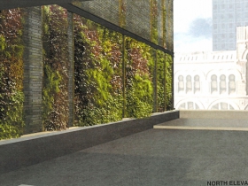 Vegetated Wall Plan for Kinn Hotel