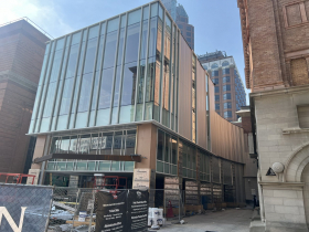 Associated Bank Theater Center Progress