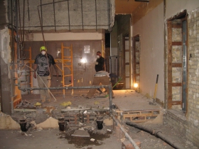 Inside the Mackie Building renovation