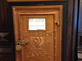 Classic U.S. Mail Letterbox.
