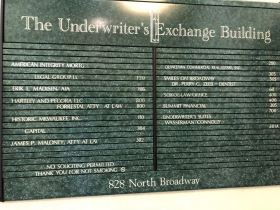Underwriters Exchange Building Last Tenants