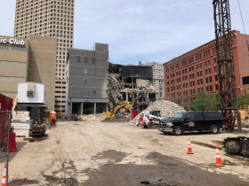 433 E. Michigan St. Demolition