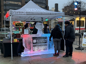 Ice Bar At Cathedral Square Park