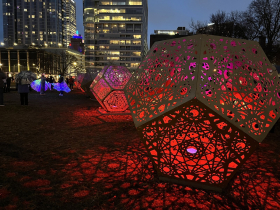 Lightfield by HYBYCOZO at Cathedral Square Park