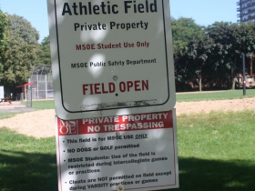 MSOE Athletic Field for students only