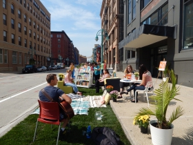Park(ing) Day at Engberg Anderson Architects
