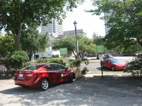 ZipCars at 700 E. Kilbourn Ave.
