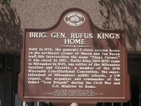 Rufus King marker