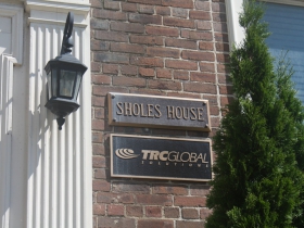Sholes house marker