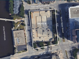 Marcus Performing Arts Center Parking Structure Site Diagram