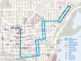 Milwaukee Streetcar Route