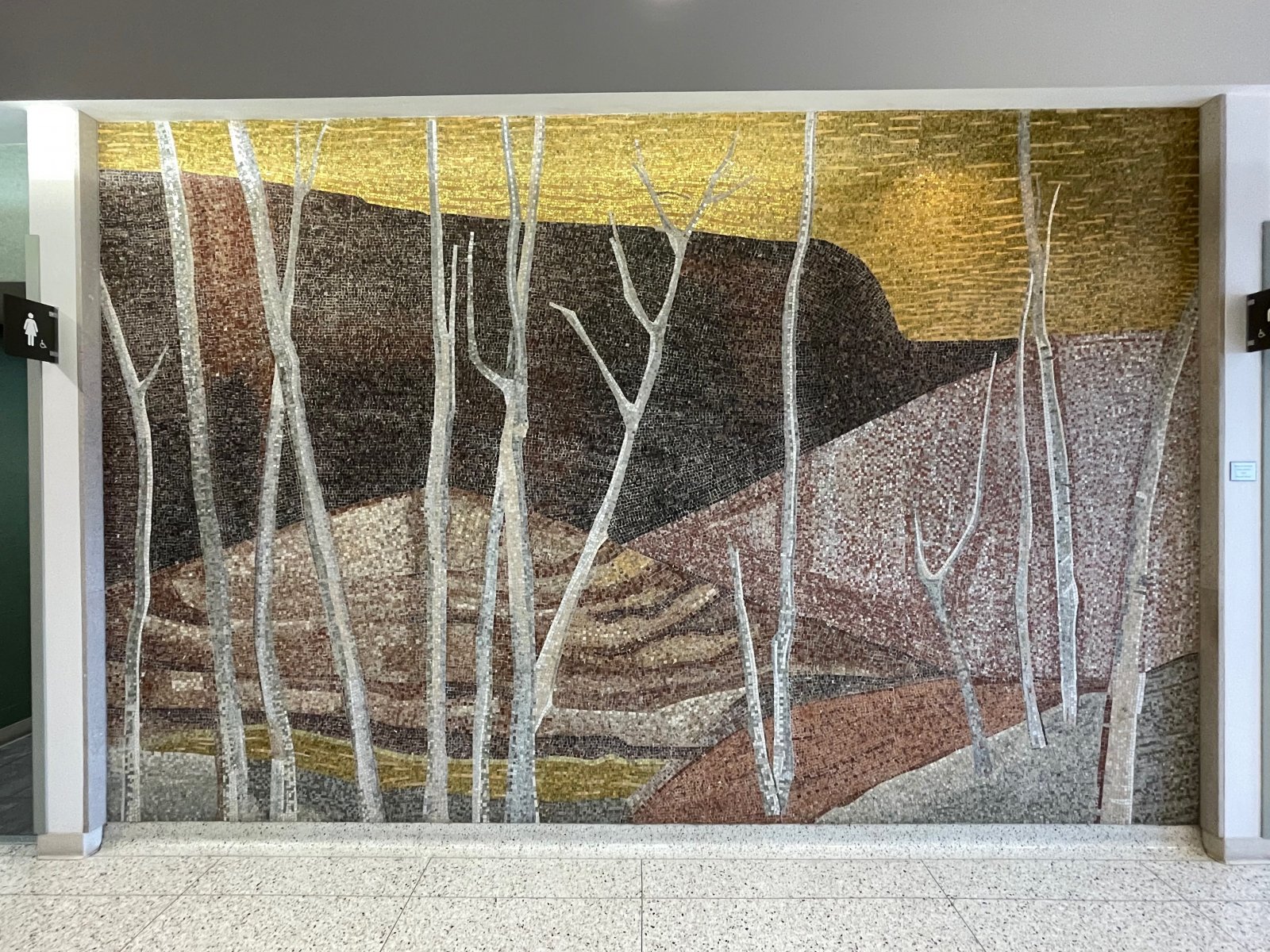Marjorie Kreilick Mosaic at Milwaukee State Office Building