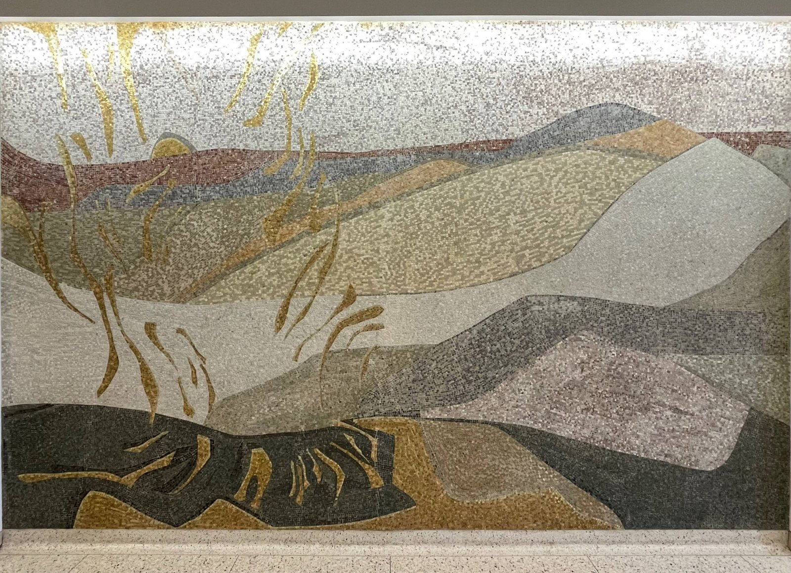 Marjorie Kreilick Mosaic at Milwaukee State Office Building