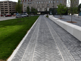 Vel R. Phillips Plaza Future Streetcar Corridor