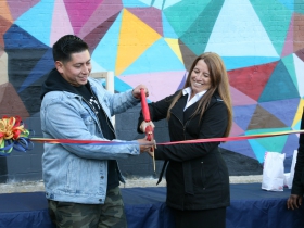 Heart and Sol Ribbon Cutting