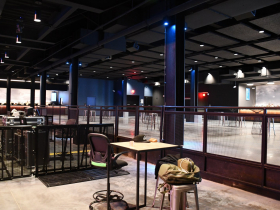 Area Behind The Pit at Landmark Credit Union Live