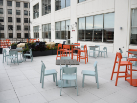 Deck at Veolia North America Office