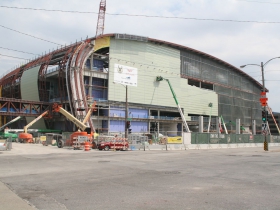 Wisconsin Entertainment & Sports Center Construction