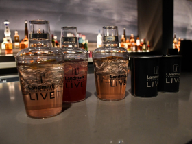 Drinks at Landmark Credit Union Live