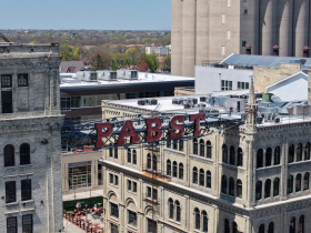 Pabst Sign at The Brewery District