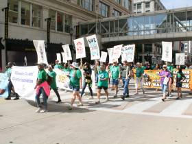 Milwaukee Teachers' Education Association at 2022 Milwaukee Labor Day Parade
