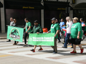 AFSCME Council 32 at 2022 Milwaukee Labor Day Parade