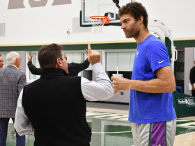 Peter Feigin and Brook Lopez