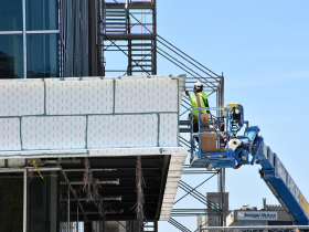 Construction Work on Facade of FPC Live Venue