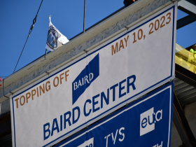 Baird Center Topping Off