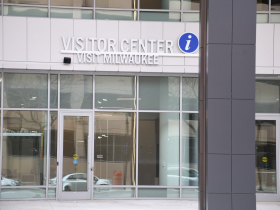 VISIT Milwaukee Visitor Center Entrance