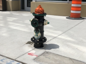 Milwaukee Bucks Fire Hydrant