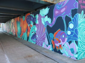 Milwaukee Riverwalk Mural Collection