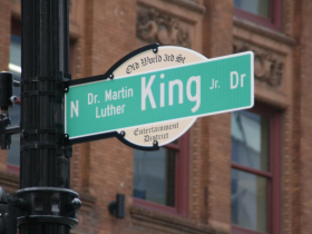 Dr. Martin Luther King Jr. Dr. Sign