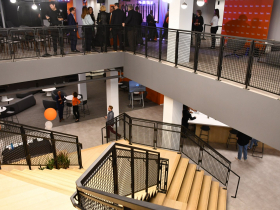 Central Staircase at Fiserv HQ