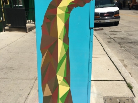 Utility Box Mural at 707 N. Plankinton Ave.