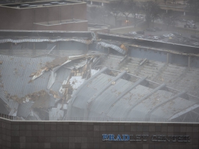 Bradley Center Roof Demolition