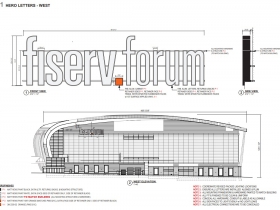 Fiserv Forum Signage