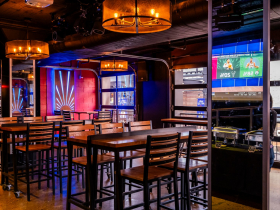 Uncle Buck's Second Floor Seating.  Photo Courtesy Michelle Le. 