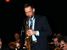 John Wojciechowski on Saxophone