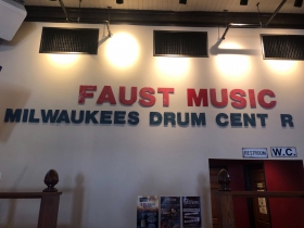 Faust Music Sign at Tavern at Turner Hall