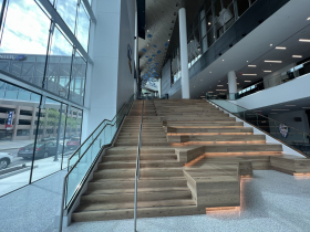 Collaborative Staircase at Baird Center