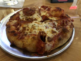 Pepperoni Pizza at State Street Pizza Pub