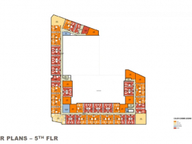 Block 5 Apartments 5th Floor Site Plan