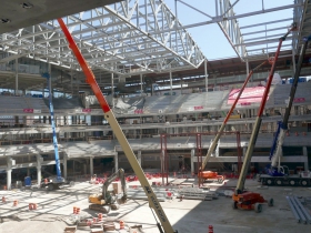 Inside the New Bucks Arena
