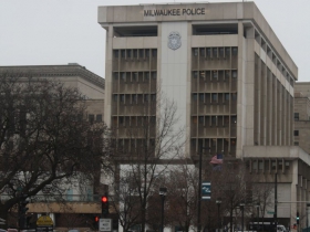 Milwaukee Police Station on W. State Street