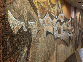 Marjorie Kreilick Mosaic at Milwaukee State Office Building