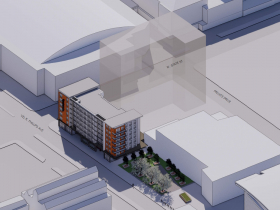 Proposed The Moxy Milwaukee Deer District hotel