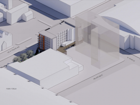 Proposed The Moxy Milwaukee Deer District hotel